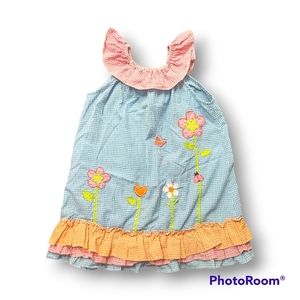 Blueberi Boulevard Spring Gingham Dress Sz 5
